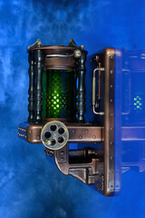 Stumpunk sconce
