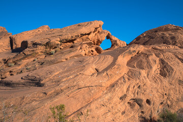 Views of the Valley of Fire, near Las Vega, Nevada, USA