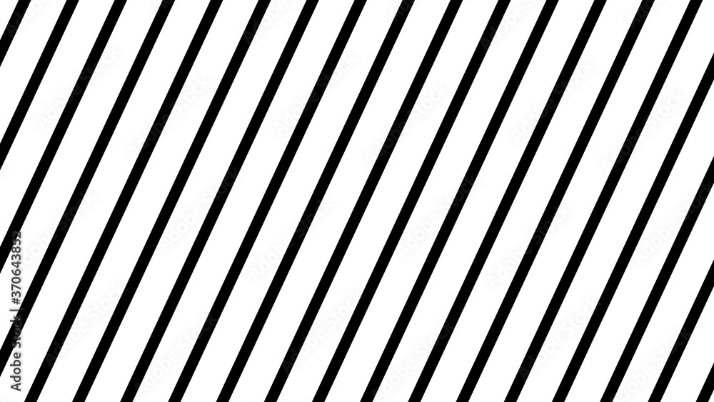 Poster computer generated white fades into black through slanted stripes. 3d rendering of abstract backgrou