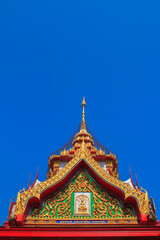 Fototapeta premium Wat Khositaram Temple in Chai Nat, Thailand