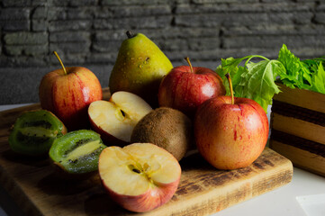 diferentes frutas 