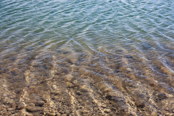 Ripples on a Clear Lake