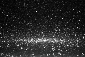 black glitter texture christmas abstract background, Defocused