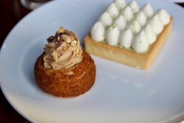 Gourmet desserts in Los Angeles.