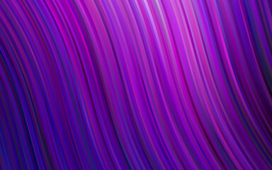 Dark Purple vector background with lamp shapes.