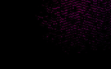 Dark Purple vector backdrop with dots.
