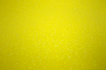 Yellow glitter holographic background