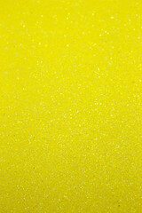 Yellow glitter holographic background