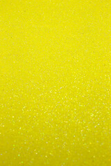 Yellow glitter holographic background