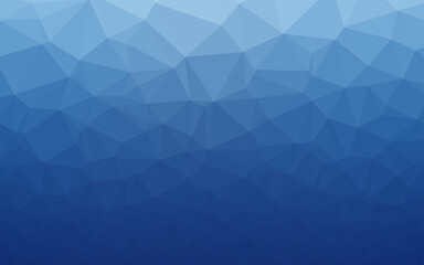 Light BLUE vector polygon abstract layout.