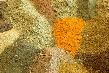 Mixed Spices background