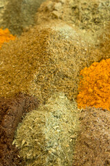 Mixed Spices background