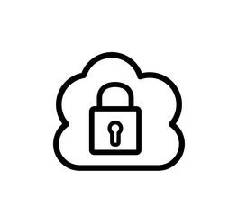 Password icon vector logo design template