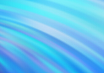 Light BLUE vector template with abstract lines.