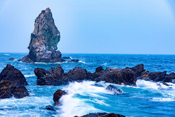 Hyogo prefecture legend of myth, the drop of this spear became soil and made a country