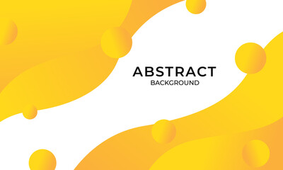 Abstract yellow liquid background wallpaper suitable for website, banner, brochure, poster, and many more.