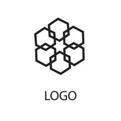 Abstract logo. Minimalistic logo design. Creative logo.