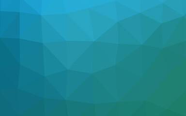 Light BLUE vector abstract mosaic pattern.