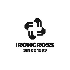 Ironcross Logo Vector Templates Simple