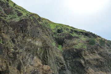 Fototapeta na wymiar Danao beach resort rock formation