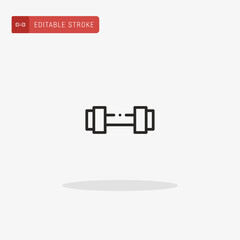 Weight icon vector. Weight icon for presentation.