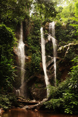 waterfall in the woods