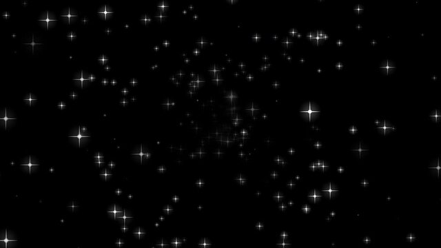 キラキラのパーティクル　ループ