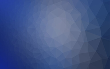 Obraz premium Light BLUE vector blurry triangle texture.