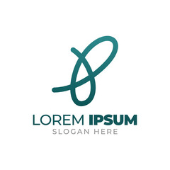 Abstract rope logo