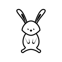 cute rabbit front line style