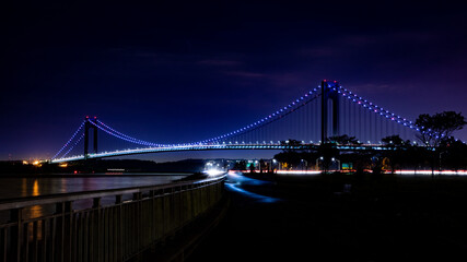 Obraz premium The Verrazzano Bridge - New york