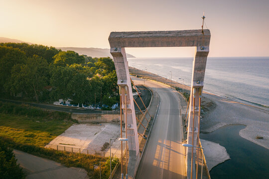 Agiokampos bridge, Greece