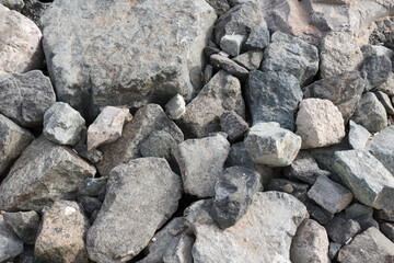 Large stones for the industry.