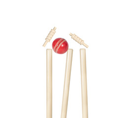 ball, baseball, blue, bowling, circle, clipping path, close-up, closeup, concept, cricket league,...
