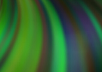 Light Green vector template with lava shapes.