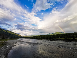 Valleys of the Altai mountains
