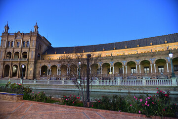 Plaza de Espana in Seville, Spain