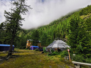 Valleys of the Altai mountains