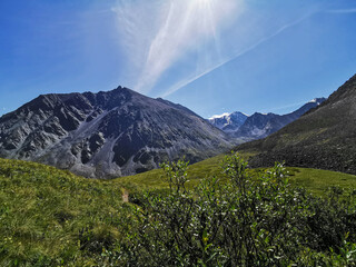 Valleys of the Altai mountains
