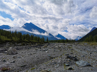 Valleys of the Altai mountains