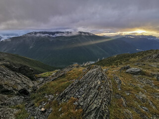 Valleys of the Altai mountains