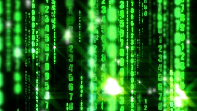 background binary code computer data digital matrix