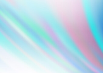 Obraz premium Light BLUE vector pattern with lines, ovals.