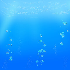 海のイメージイラスト