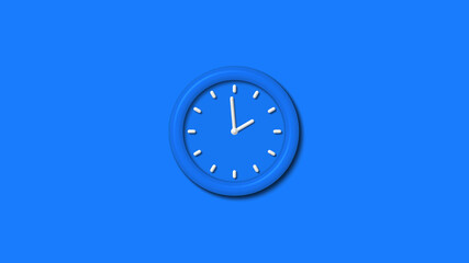 12 hours 3d wall clock icon,3d wall clock icon