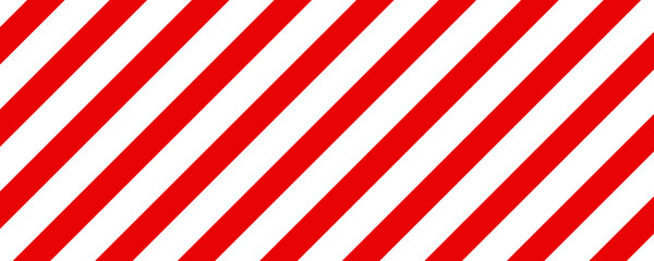 Christmas Seamless Pattern - Red and White Striped Background