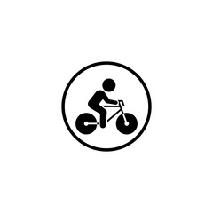 Bicycle Icon Vector Design  Template