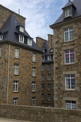 Fototapeta na wymiar Häuser in Saint Malo