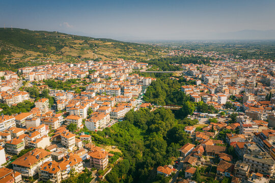 Town of Veria in central Macedonia, Greece