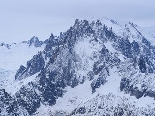 Fototapeta na wymiar French Alps near Chamonix